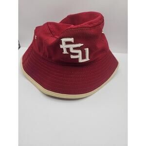 New Era FSU Bucket Hat. One Size Fits Most.